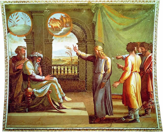 Giuseppe e il sogno del Faraone Raffaello