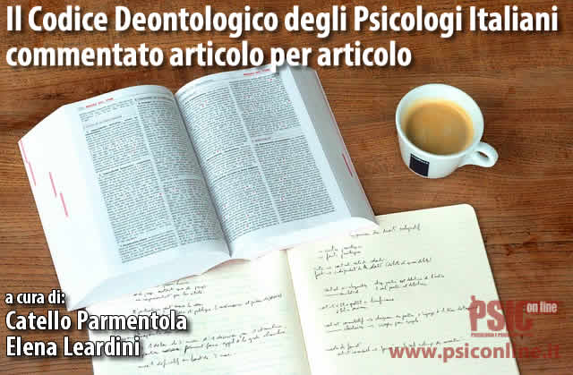 il codice deontologico degli psicologi italiani commentato articolo per articolo